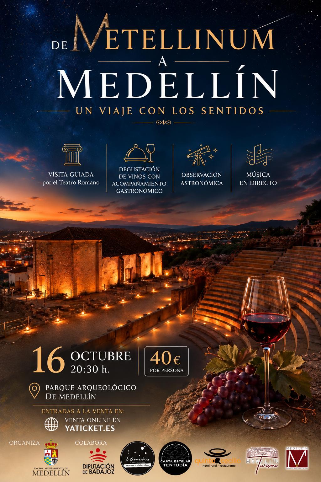Cartel de De Metellinum a Medellín en Medellín